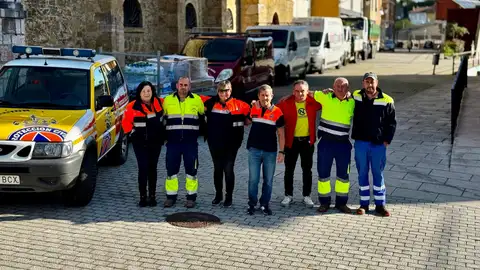 Sale de Nava un convoy humanitario con destino a Valencia Sale de Nava un convoy humanitario con destino a Valencia