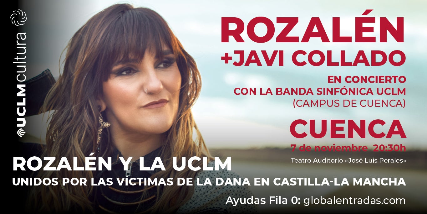 Rozalén cantará por Letur y Mira Rozalén cantará por Letur y Mira