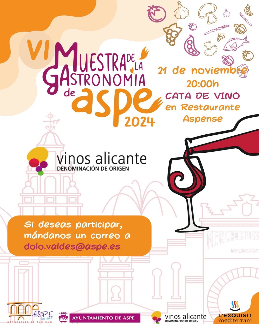 VI Muestra Gastronómica de Aspe, del 15 al 24 de noviembre VI Muestra Gastronómica de Aspe, del 15 al 24 de noviembre