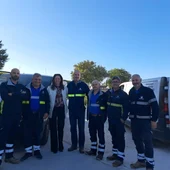 Acosol envía 9 trabajadores y 5 vehículos a Valencia para colaborar en el restablecmiento de daños por la DANA Acosol envía 9 trabajadores y 5 vehículos a Valencia para colaborar en el restablecmiento de daños por la DANA