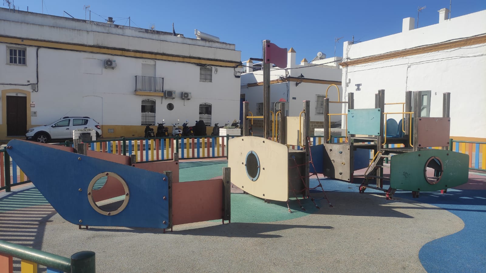 El Ayuntamiento de Puerto Real renovará parques infantiles y áreas de ejercicio gracias al plan 'Cádiz Marcha' de Diputación El Ayuntamiento de Puerto Real renovará parques infantiles y áreas de ejercicio gracias al plan 'Cádiz Marcha' de Diputación