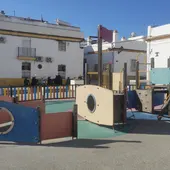 Uno de los parques infantiles de Puerto Real Uno de los parques infantiles de Puerto Real