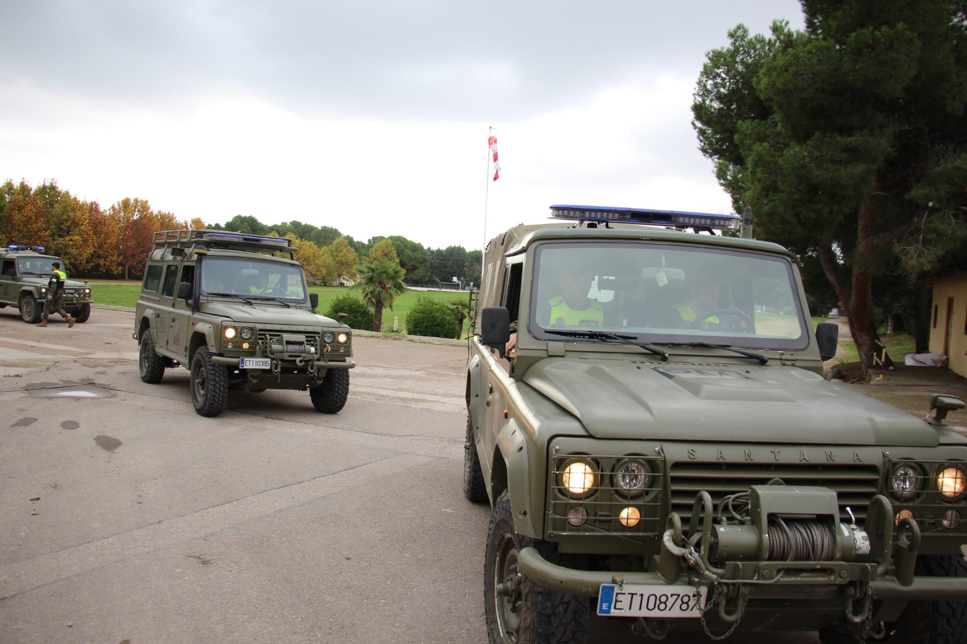 Unidades del Ejército de Huesca se desplazan a Valencia Unidades del Ejército de Huesca se desplazan a Valencia