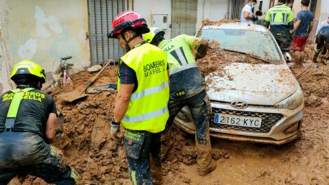 Bomberos en Valencia