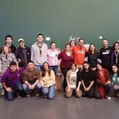 Voluntarios que han colaborado en la recogida de productos en la Ensenada