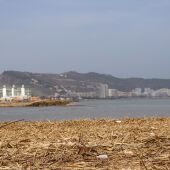 Playas de Cullera llenas de restos