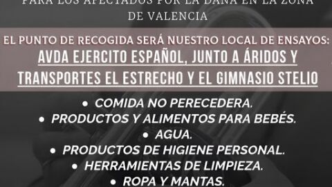 Cartel ensayo solidario AM Amargura