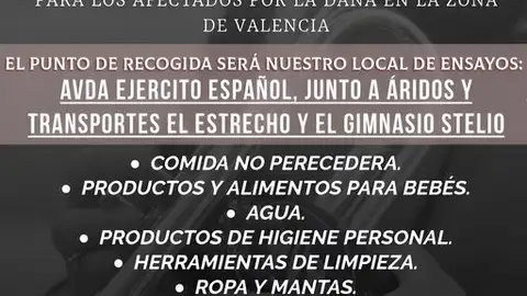Cartel ensayo solidario AM Amargura Cartel ensayo solidario AM Amargura