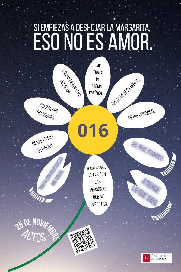 Amplio número de actividades para conmemorar el 25N en Huesca Amplio número de actividades para conmemorar el 25N en Huesca