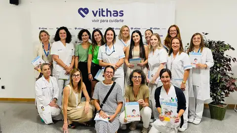 Profesionales sanitarios de Vithas Castellón reciben formación sobre “el impacto de la primera noticia” en bebés con síndrome de Down Profesionales sanitarios de Vithas Castellón reciben formación sobre “el impacto de la primera noticia” en bebés con síndrome de Down