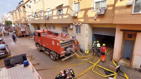 Efectivos de Baleares desplazados a la zona cero de Valencia