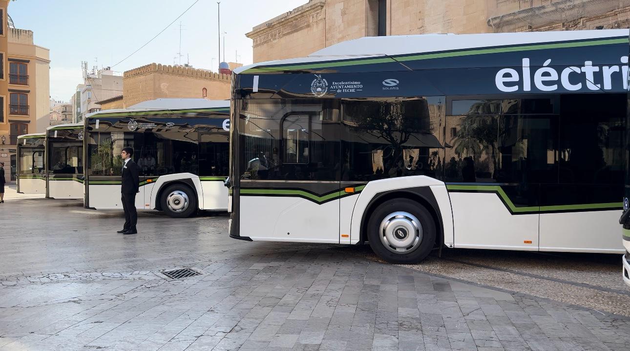 Elche amplía sus autobuses eléctricos con seis nuevos vehículos Elche amplía sus autobuses eléctricos con seis nuevos vehículos