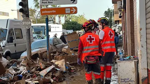 Cruz Roja Dana Apoyo en Letur y Valencia