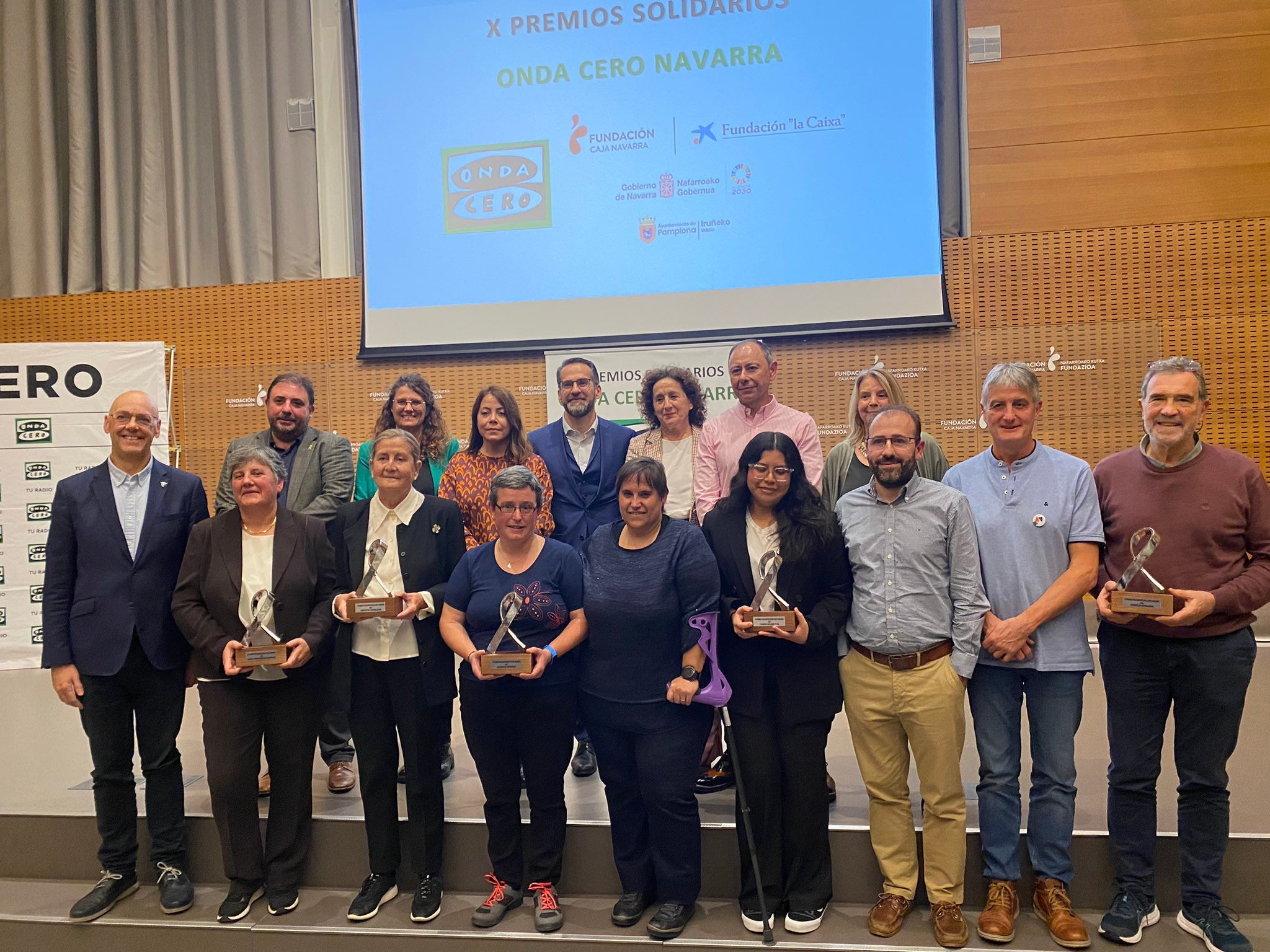 X Premios Solidarios Onda Cero Navarra X Premios Solidarios Onda Cero Navarra