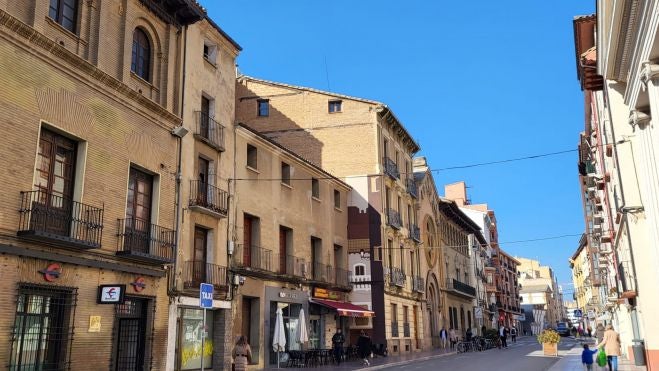 La alcaldesa de Huesca confía en que las obras del Coso estén finalizadas en San Lorenzo La alcaldesa de Huesca confía en que las obras del Coso estén finalizadas en San Lorenzo