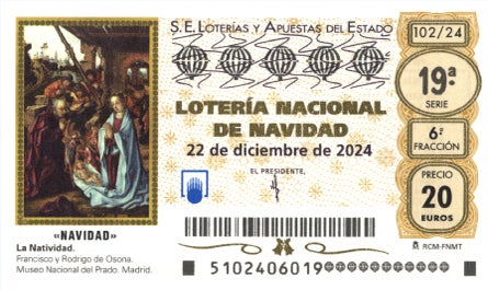 Así son los nuevos décimos de la Lotería de Navidad 2024 y el significado de su imagen Así son los nuevos décimos de la Lotería de Navidad 2024 y el significado de su imagen