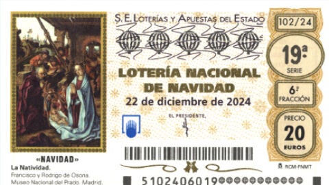 La imagen de la Loter&iacute;a de Navidad 2024