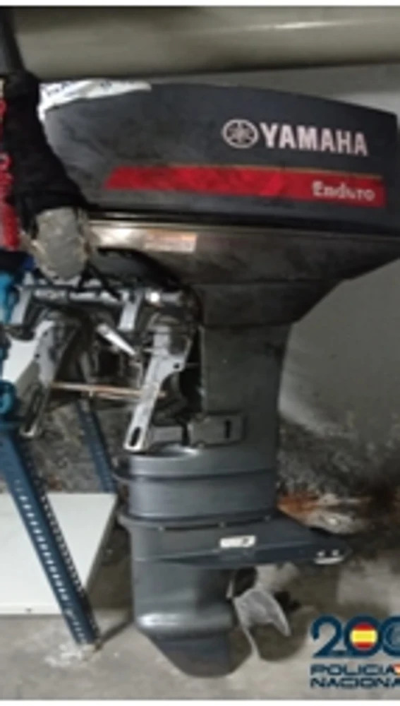 Este es el motor sustraído del cayuco en Gran Canaria y valorado en 8.000 euros Este es el motor sustraído del cayuco en Gran Canaria y valorado en 8.000 euros