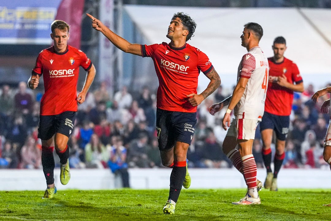 Osasuna define en Chiclana en la segunda parte Osasuna define en Chiclana en la segunda parte