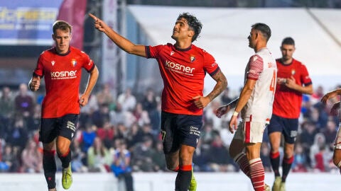 Osasuna define en Chiclana en la segunda parte