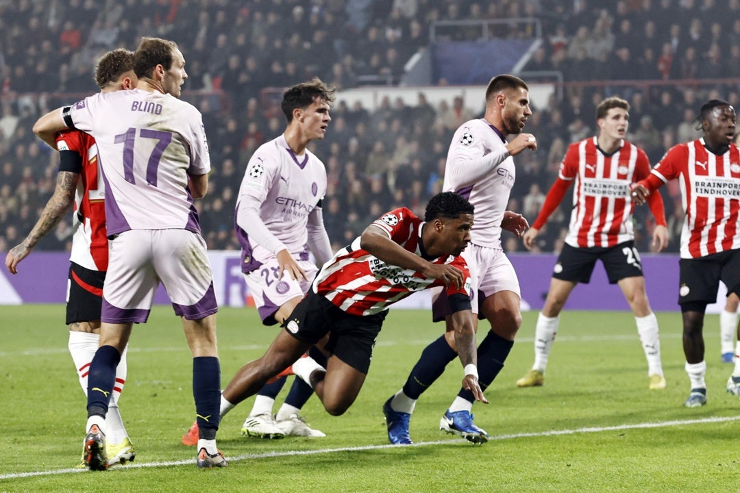 El Girona cae goleado en Eindhoven El Girona cae goleado en Eindhoven