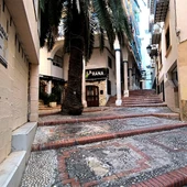 Pavimento histórico del casco antiguo de Benidorm Pavimento histórico del casco antiguo de Benidorm