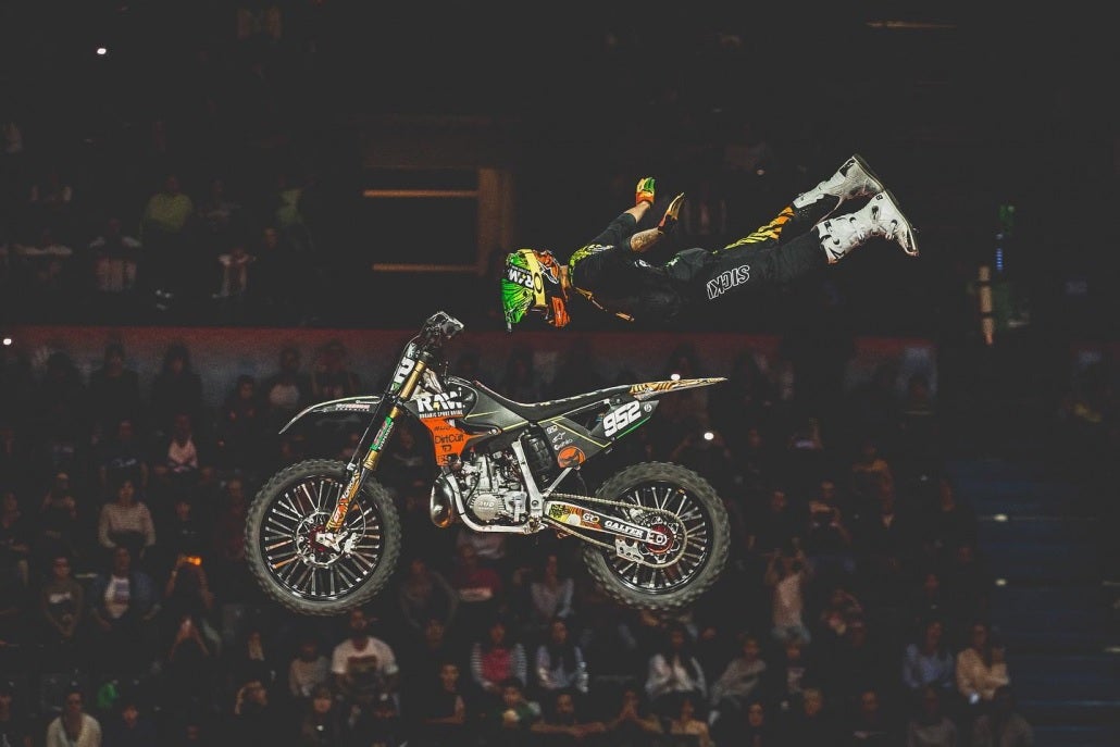 Edgar Torronteras: "mi enfermedad es volar con la moto" Edgar Torronteras: "mi enfermedad es volar con la moto"