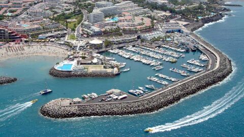 Imagen a&eacute;rea del sur de Tenerife