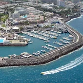 Imagen aérea del sur de Tenerife Imagen aérea del sur de Tenerife