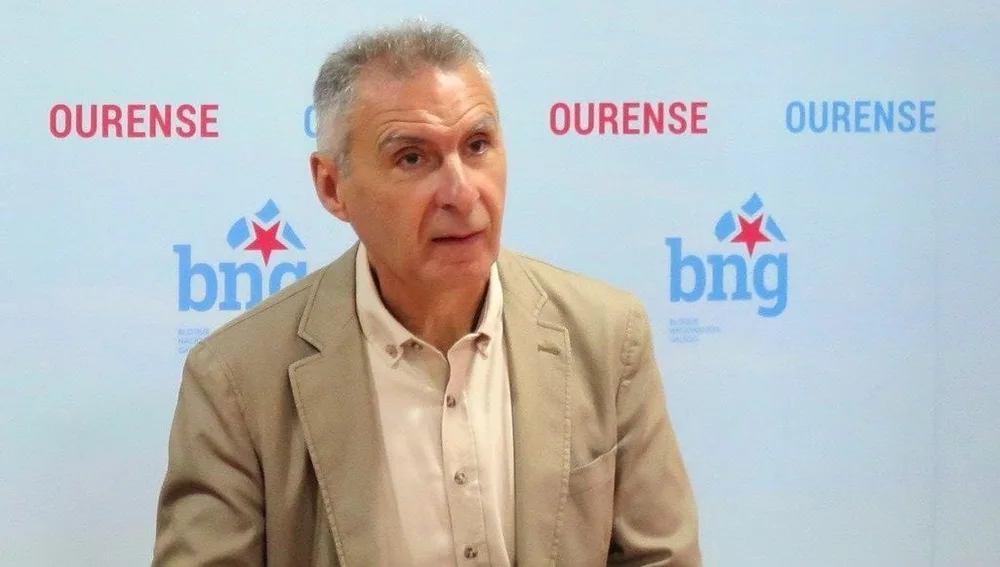 Luis Seara, portavoz do BNG no Concello de Ourense Luis Seara, portavoz do BNG no Concello de Ourense