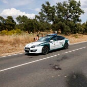 Imagen de archivo de un vehículo de la Guardia Civil en las inmediaciones de la zona.