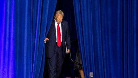 Imagen de archivo del candidato republicano, Donald Trump