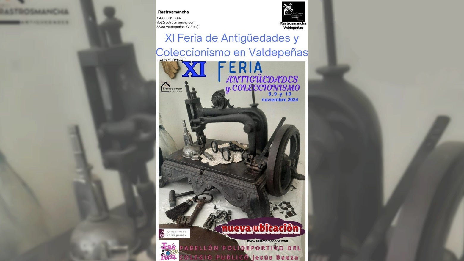 Vuelve la Feria de las Antigüedades y el Coleccionismo Vuelve la Feria de las Antigüedades y el Coleccionismo