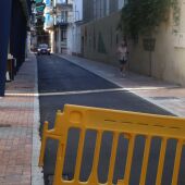 Benidorm finaliza a tiempo para las fiestas las obras de renovación de las redes de alcantarillado y agua potable de la calle Pérez Martorell