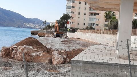 Altea retoma la senda peatonal de la playa Cap Negret d&aacute;ndole continuidad al &uacute;ltimo tramo ejecutado en 2017 por el Ministerio