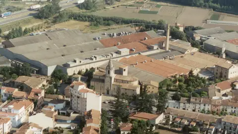 Una antiga fàbrica al municipi de Salt, al Gironès Una antiga fàbrica al municipi de Salt, al Gironès