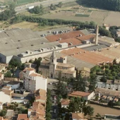 Una antiga fàbrica al municipi de Salt, al Gironès Una antiga fàbrica al municipi de Salt, al Gironès