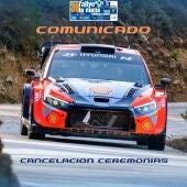 El Rallye La Nucía-Mediterráneo Trofeo Costa Blanca arranca sin actos sociales como señal de duelo por la DANA