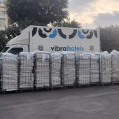 Vibra Hotels envía más de 3.400 kilos de ropa de cama para los afectados por la DANA en Valencia