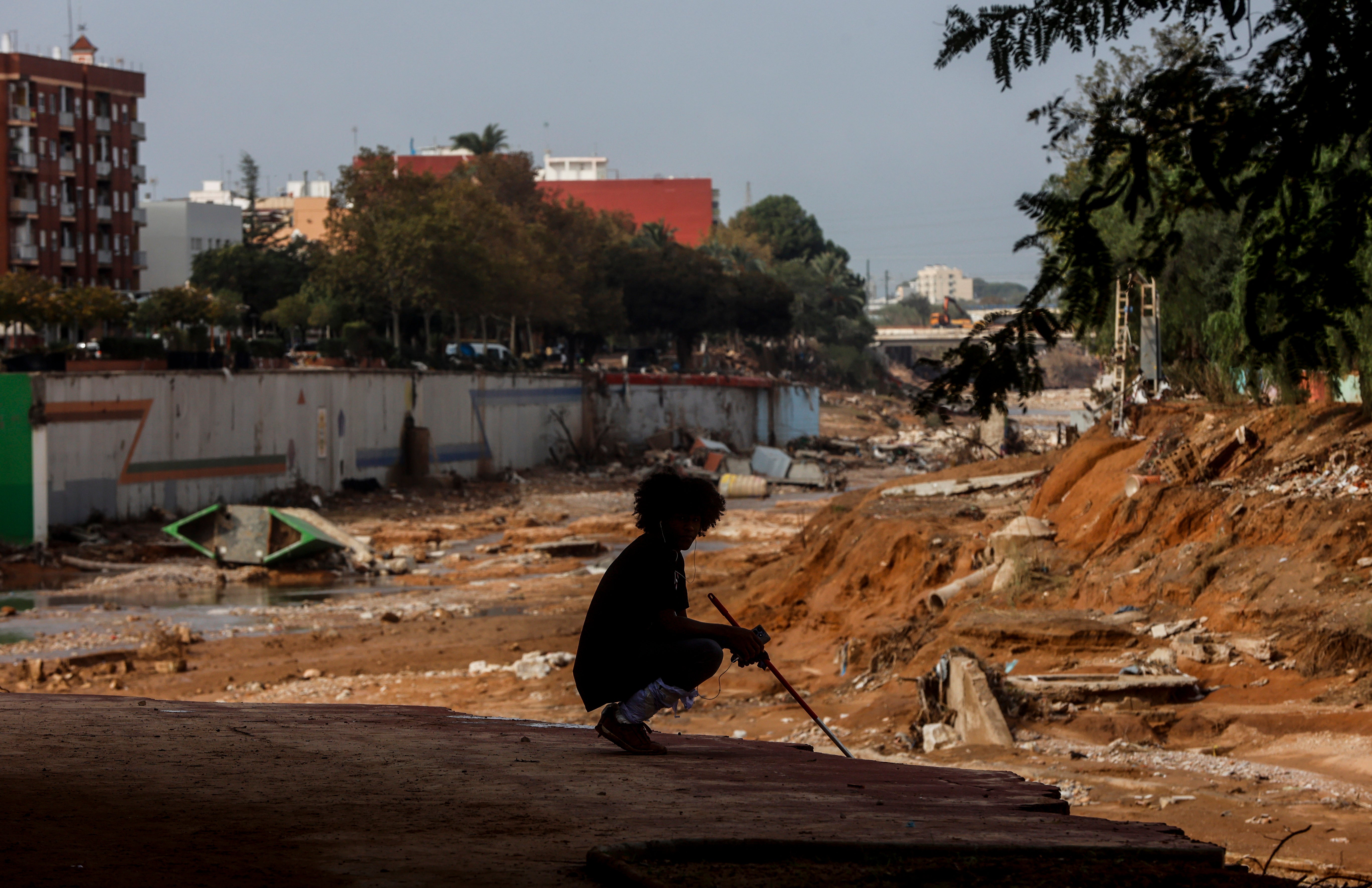 La preocupación por la posible rotura de la presa de Forata eclipsó al letal barranco del Poyo La preocupación por la posible rotura de la presa de Forata eclipsó al letal barranco del Poyo