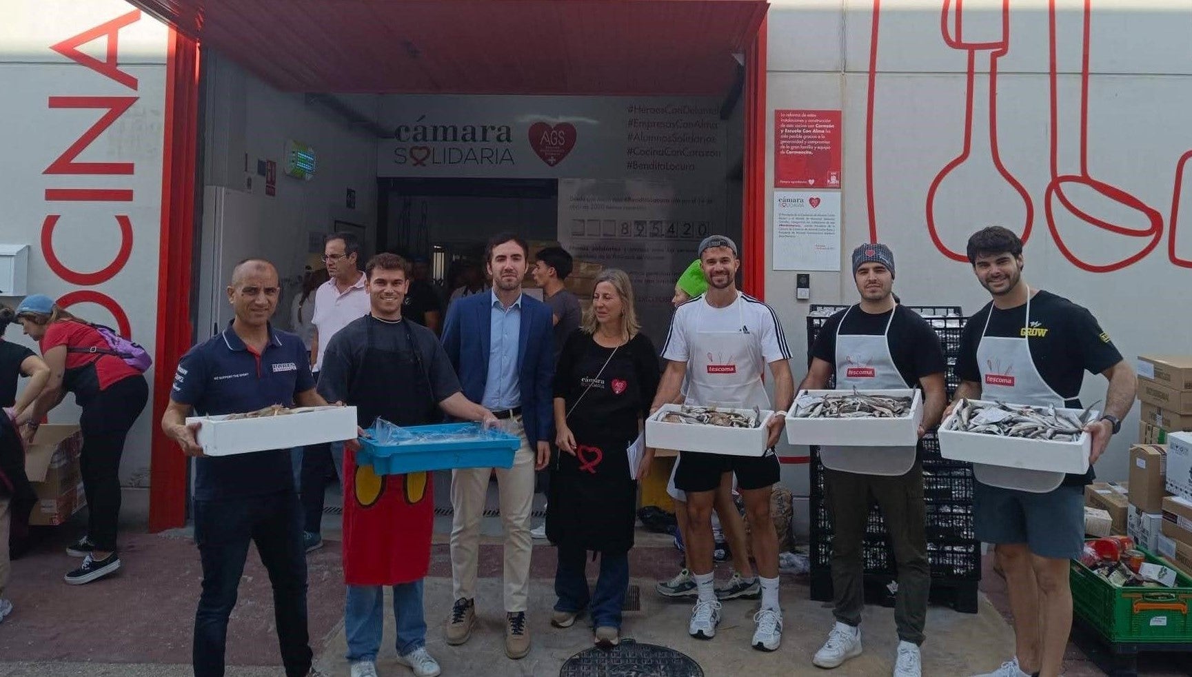 Alicante Gastronómica Solidaria, 20 mil menús diarios para Valencia Alicante Gastronómica Solidaria, 20 mil menús diarios para Valencia
