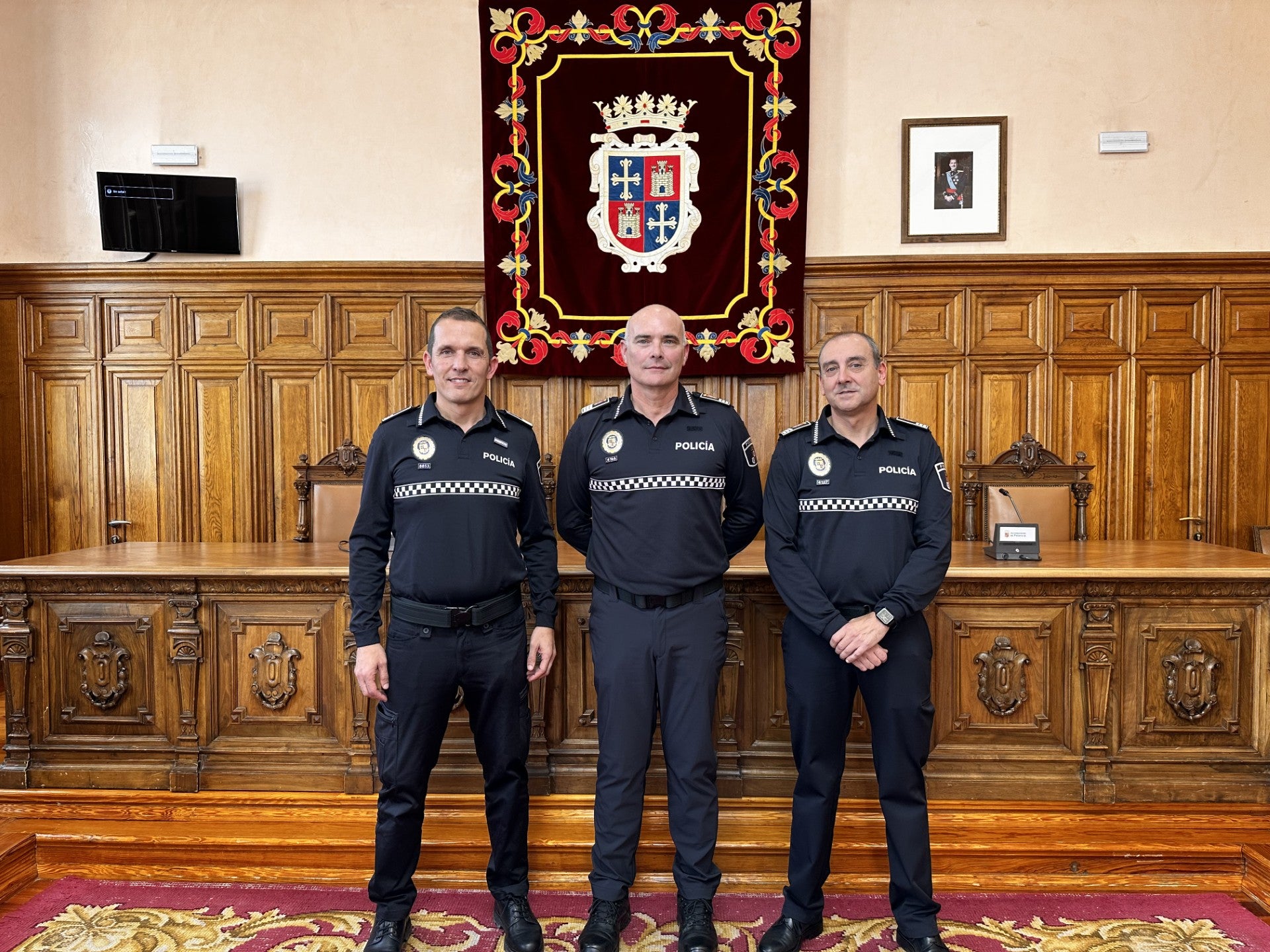 David Carretero, nuevo jefe de la Policía Local de Palencia David Carretero, nuevo jefe de la Policía Local de Palencia