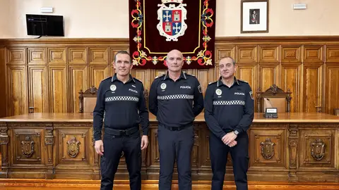 David Carretero, nuevo jefe de la Policía Local de Palencia .