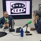 Juli Fernàndez, als estudis d'Onda Cero. Juli Fernàndez, als estudis d'Onda Cero.