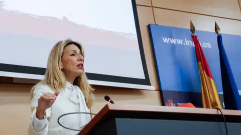 La vicepresidenta segunda del Gobierno y ministra de Trabajo y Economía Social, Yolanda Díaz. La vicepresidenta segunda del Gobierno y ministra de Trabajo y Economía Social, Yolanda Díaz.