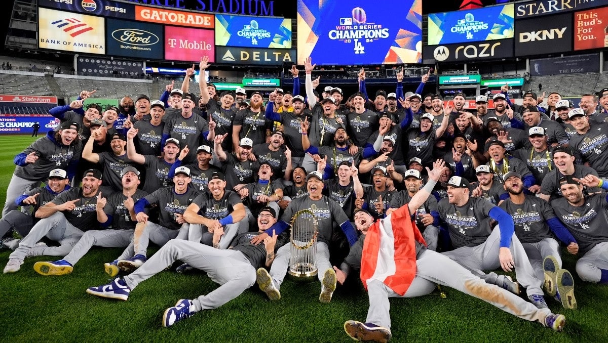 Los Dodgers, campeones en la MLB Los Dodgers, campeones en la MLB