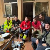 Diego y sus amigos en Catarroja. 