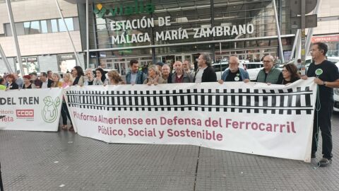 plataforma tren almeria