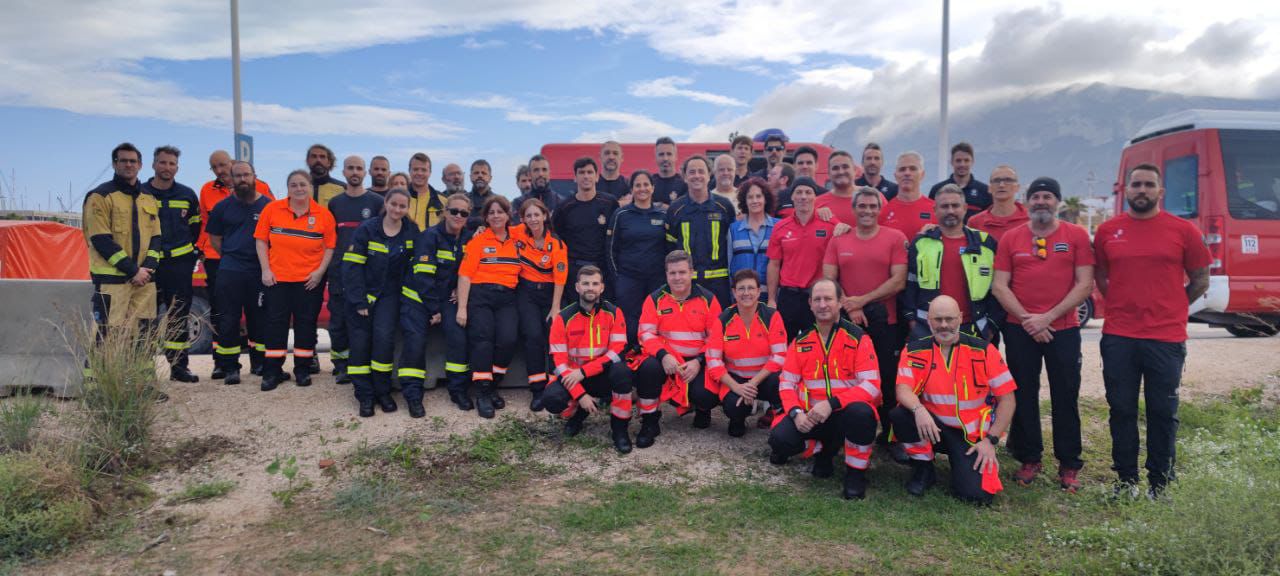 "Aquí el trabajo está muy bien organizado", habla un voluntario del segundo contingente balear "Aquí el trabajo está muy bien organizado", habla un voluntario del segundo contingente balear