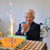 Ángela Moreno cumple 103 años Ángela Moreno cumple 103 años
